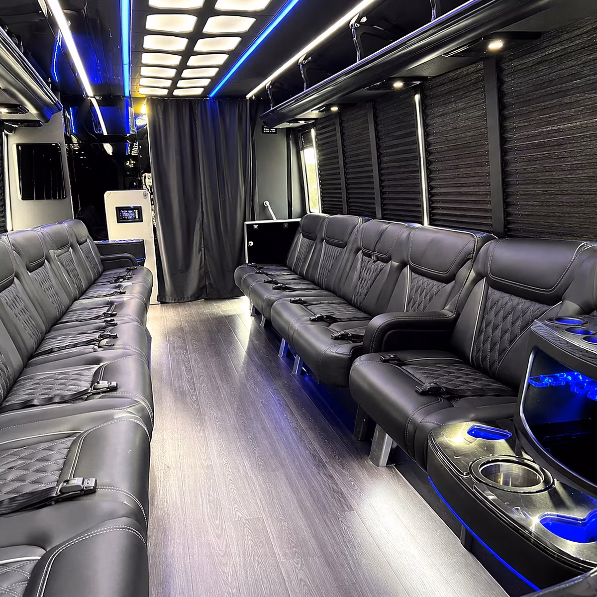 monterey park party bus rentals inside