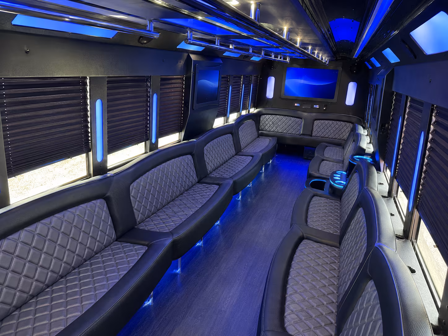 monterey park wedding party bus rental