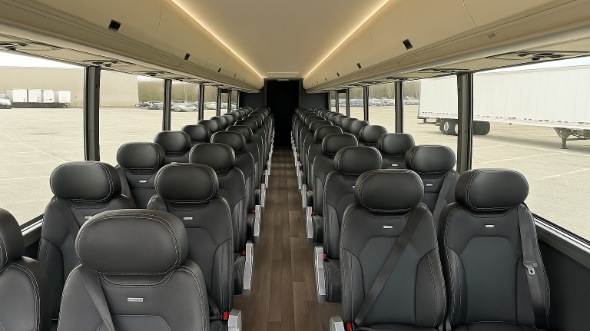 monterey park 28 passenger minibus interior